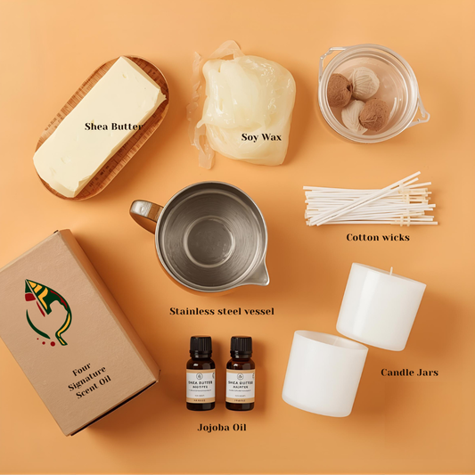 Shea Candle Making