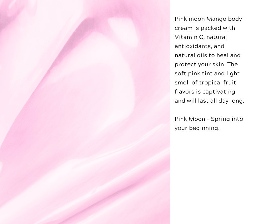 Pink Moon Mango Body Cream - True Royal Universe™ - Lotion - True Royal Universe™