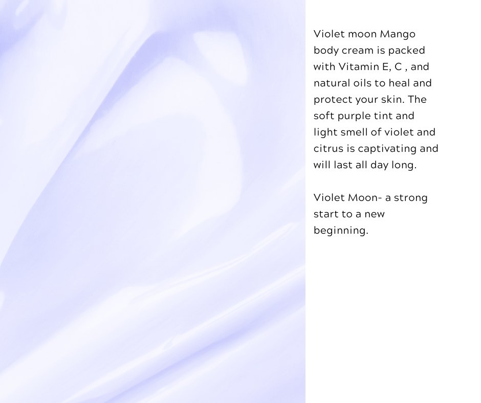Violet Moon Mango Body Cream - True Royal Universe™ - Lotion - True Royal Universe™