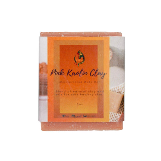 Pink Kaolin Clay Face and Body Bar - True Royal Universe™ - True Royal Universe